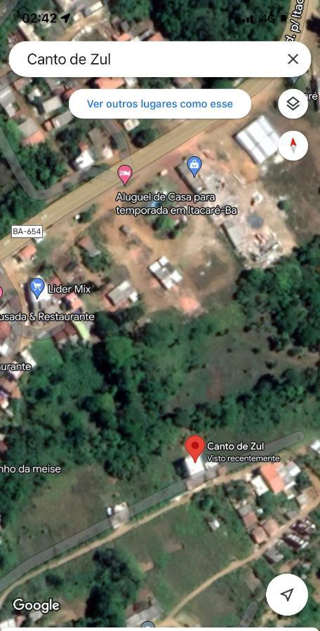 Pousada Canto De Zul Itacaré Exteriör bild